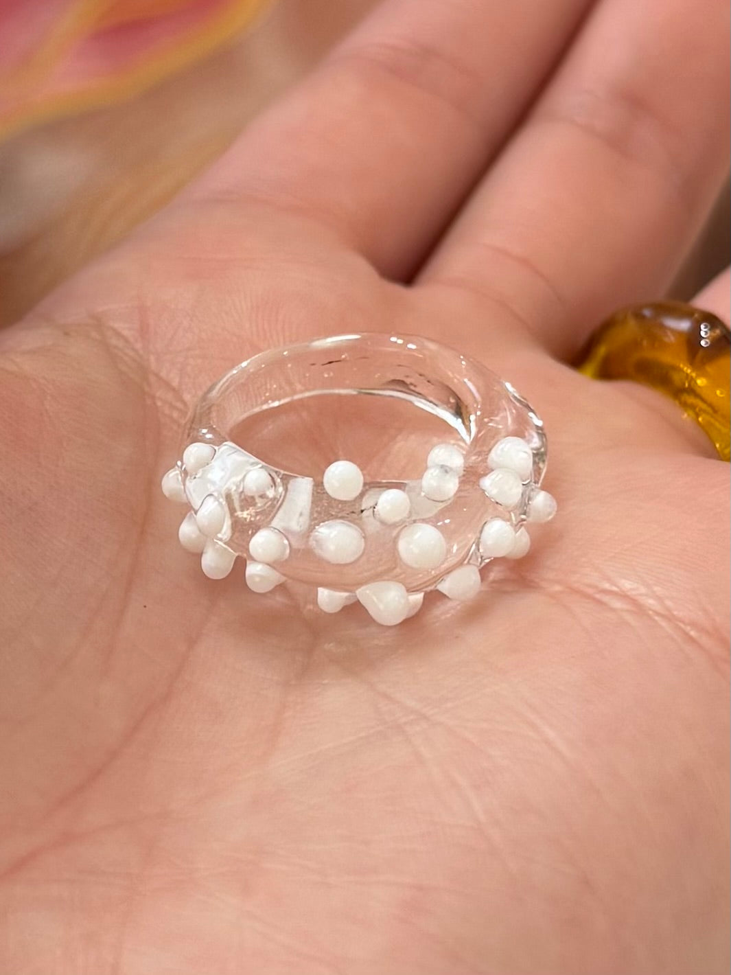 HEDGEHOG JELLY FISH RING