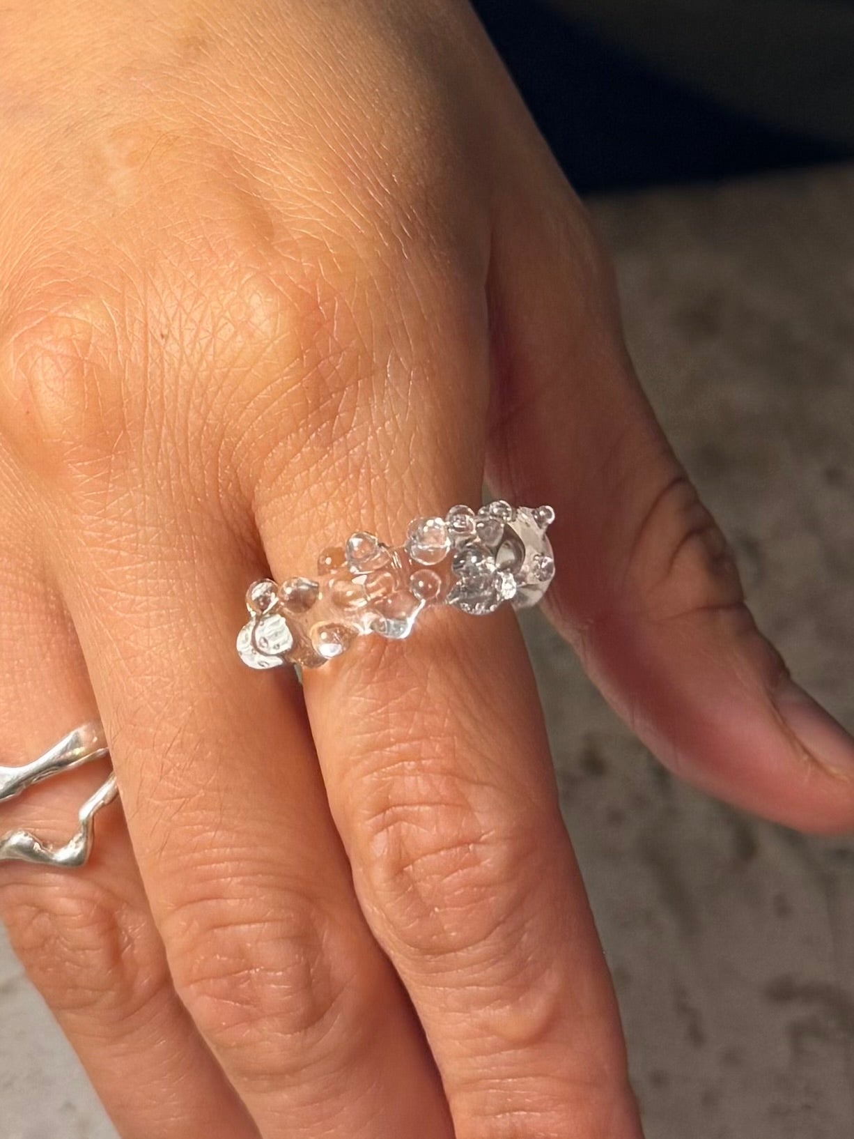HEDGEHOG JELLY FISH RING