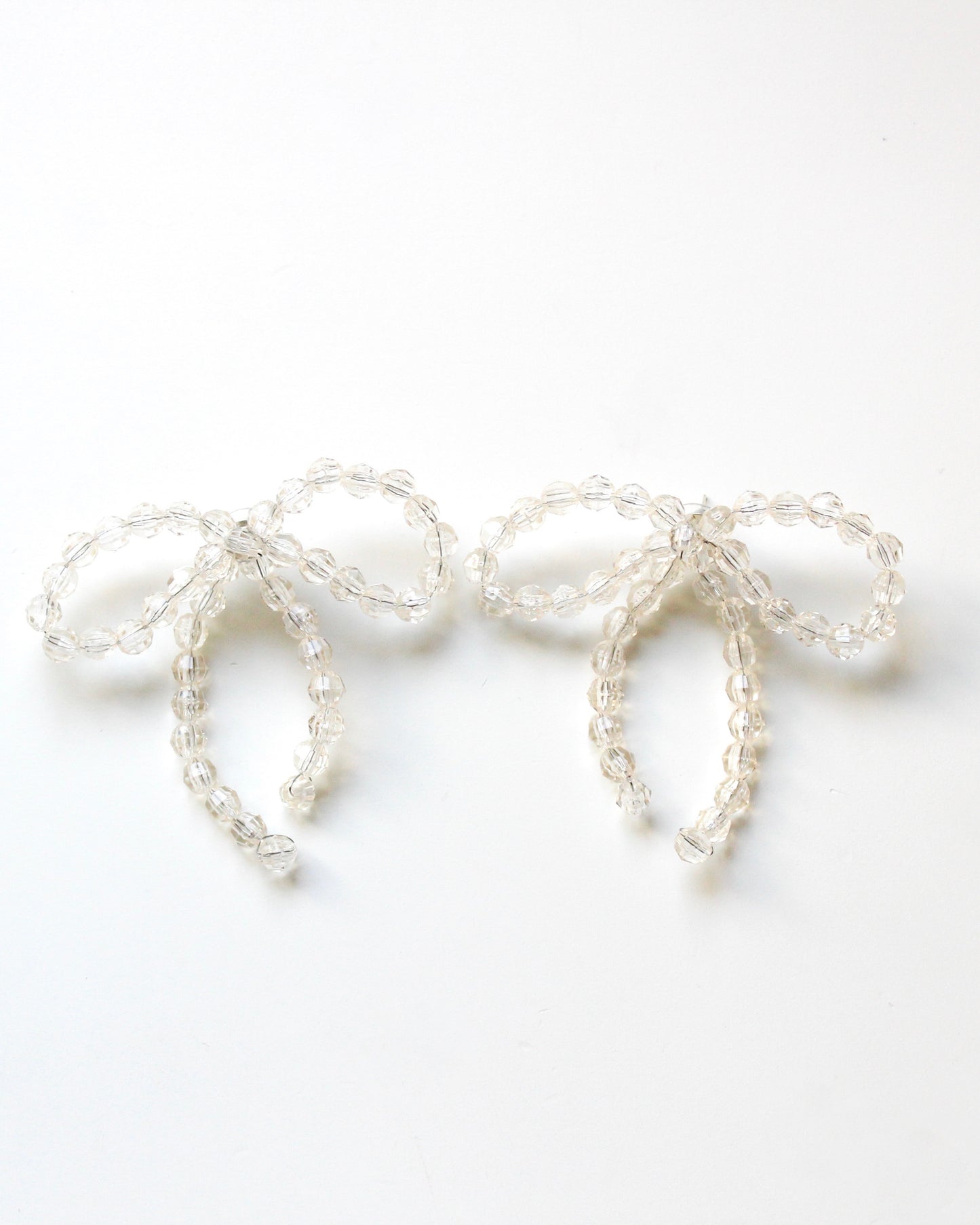 LIL BOWS PALE ROSA EARRINGS