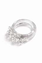 Clear Hedgehog fish Ring