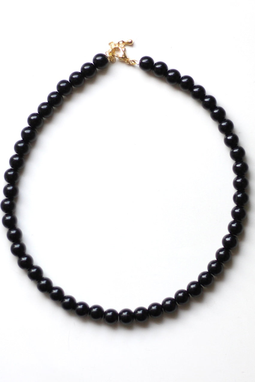 NOIR BALLS NECKLACE