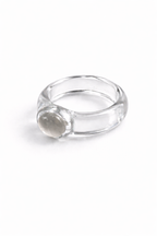 Gem ring Gris