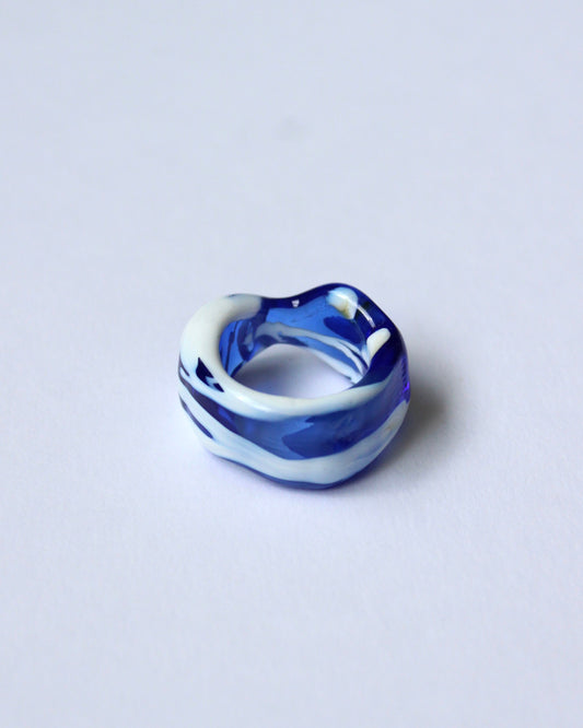 CANICA JELLY RING MILKY AZUL