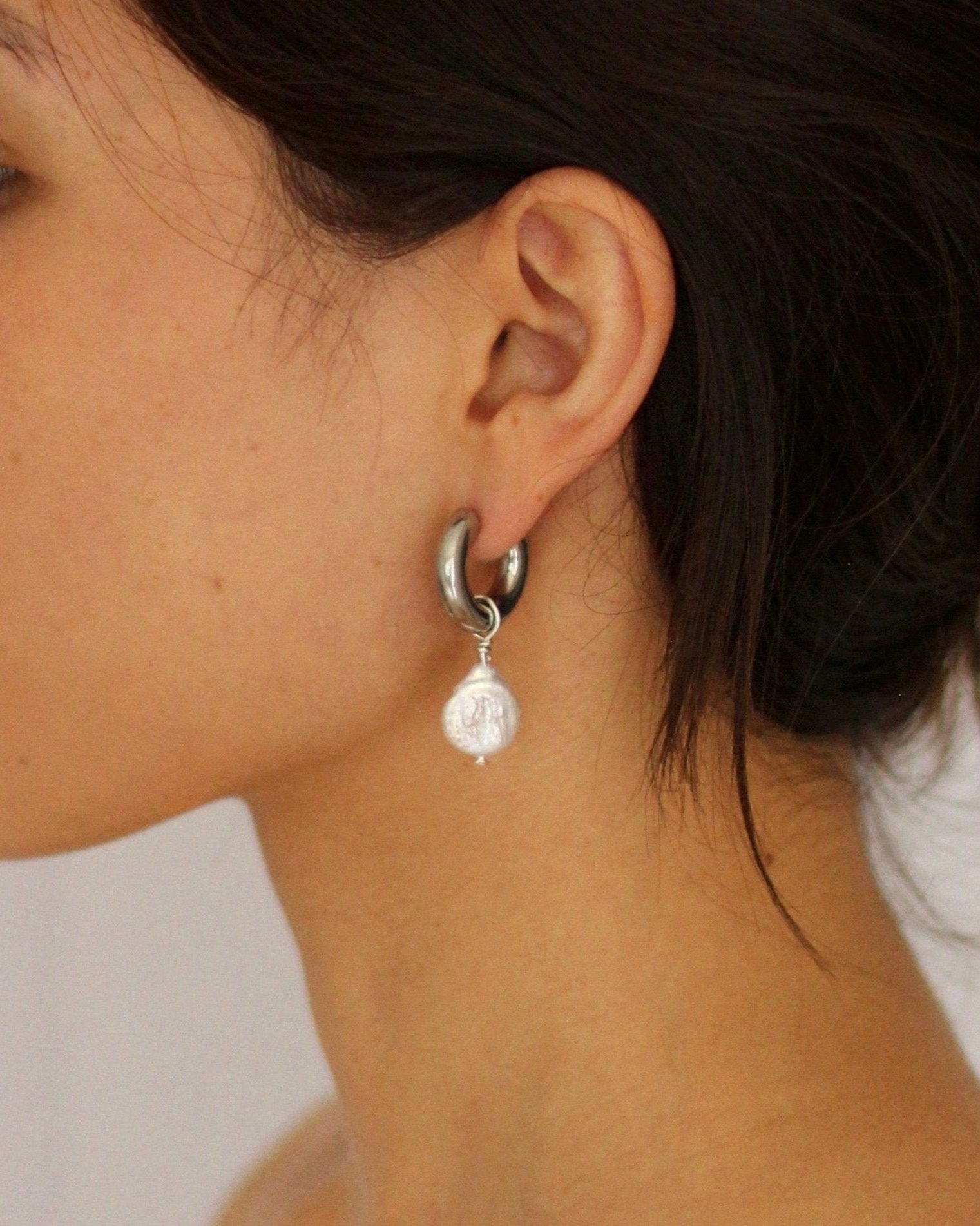 Perla barroca Hoops